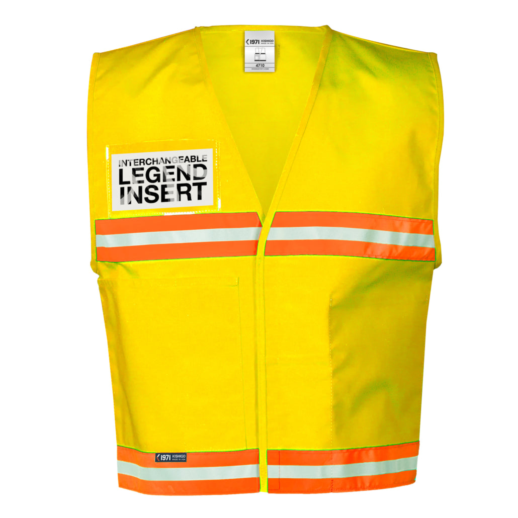 Kishigo Incident Command Yellow, Non-ansi Vest-eSafety Supplies, Inc