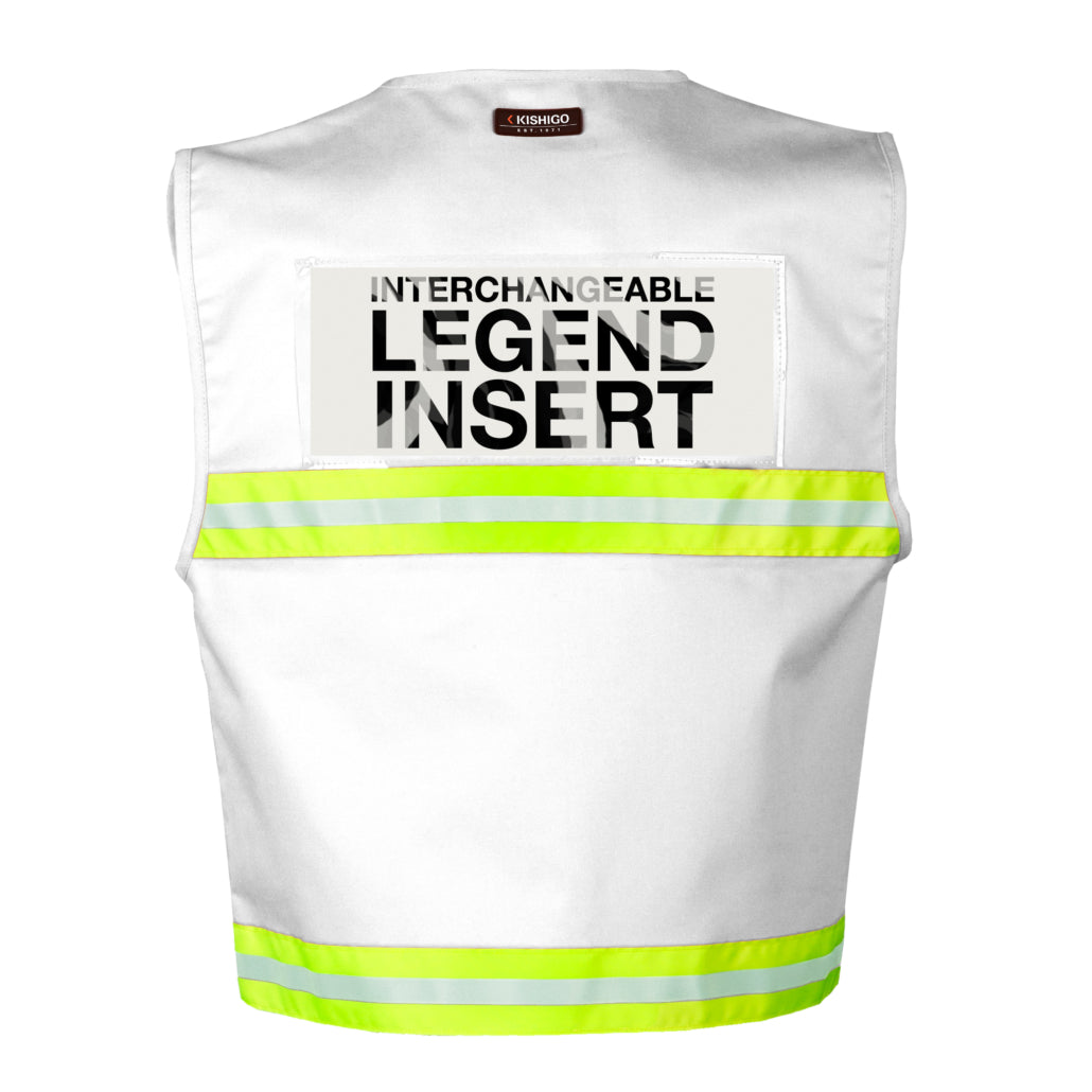 Kishigo Incident Command White, Non-ansi Vest-eSafety Supplies, Inc