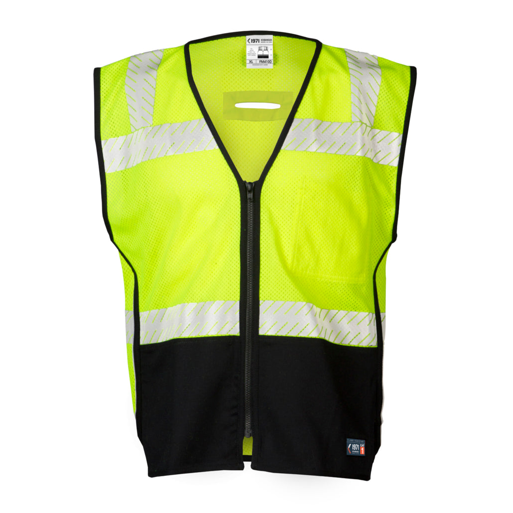 Kishigo Fr Mesh Vest-eSafety Supplies, Inc