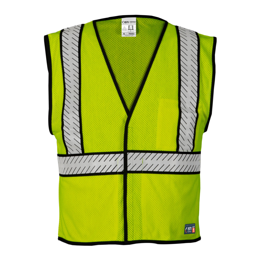 Fr Breathable Dark Contrasting Vest-eSafety Supplies, Inc