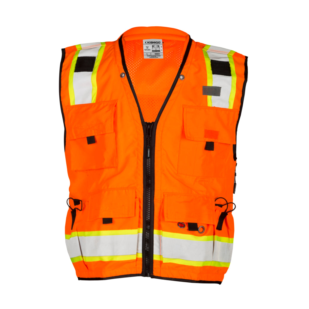 Kishigo Class 2 Professional Surveyors Vest-eSafety Supplies, Inc