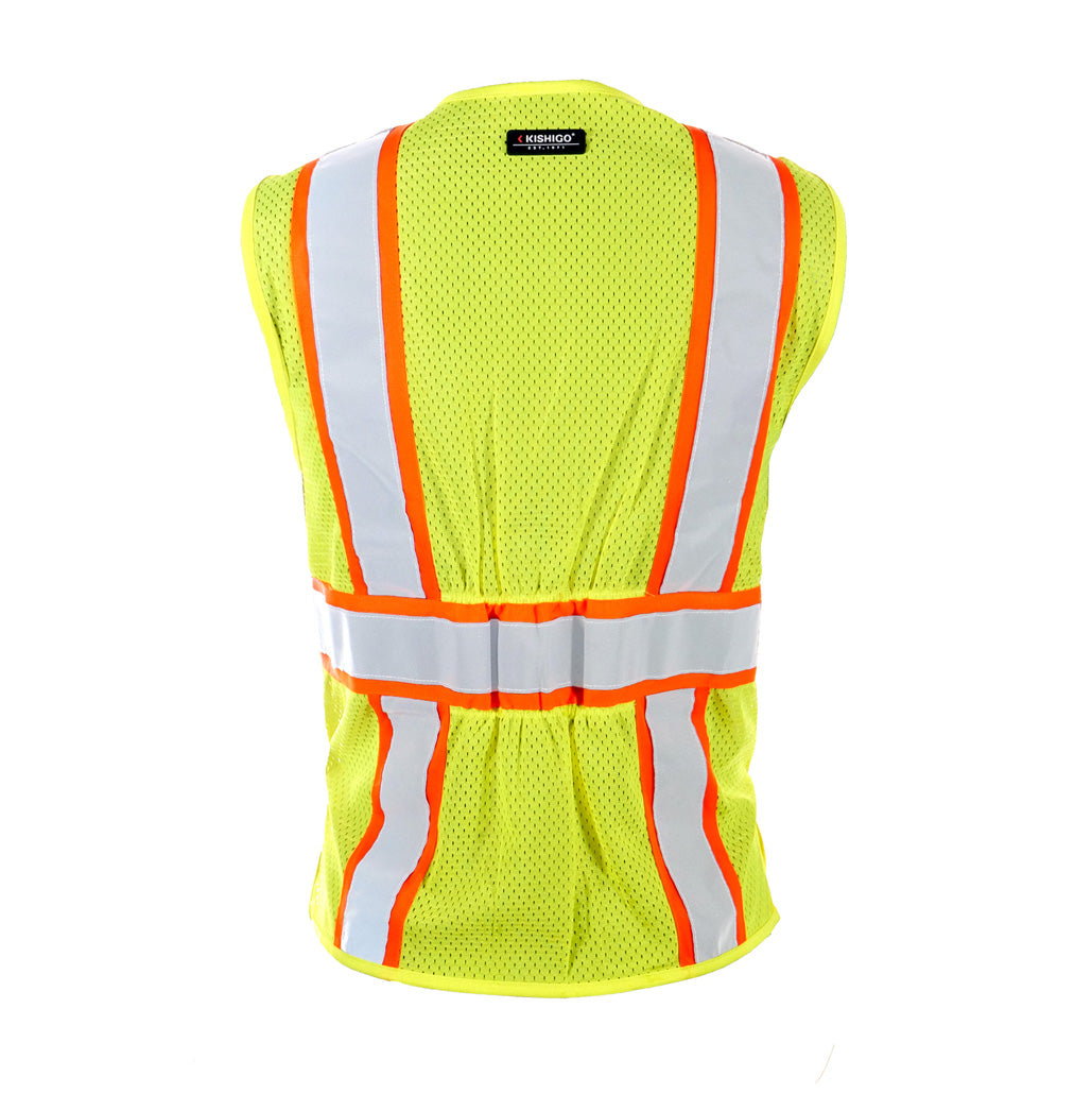 Women鈥檚 All Mesh Contrast Vest-eSafety Supplies, Inc