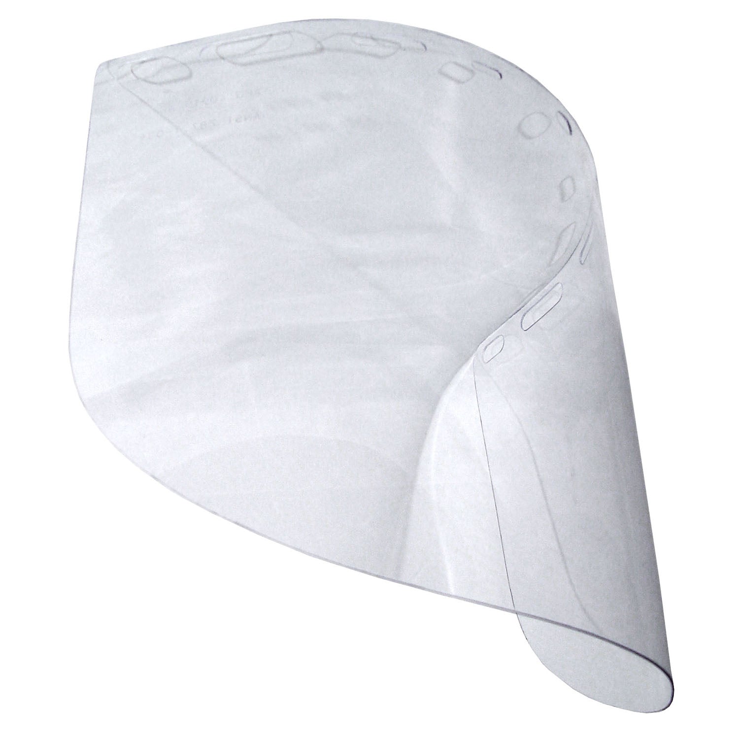 Radians Clear PC Face Shield - .040 x 8 x 15 1/2 Clear PC-eSafety Supplies, Inc