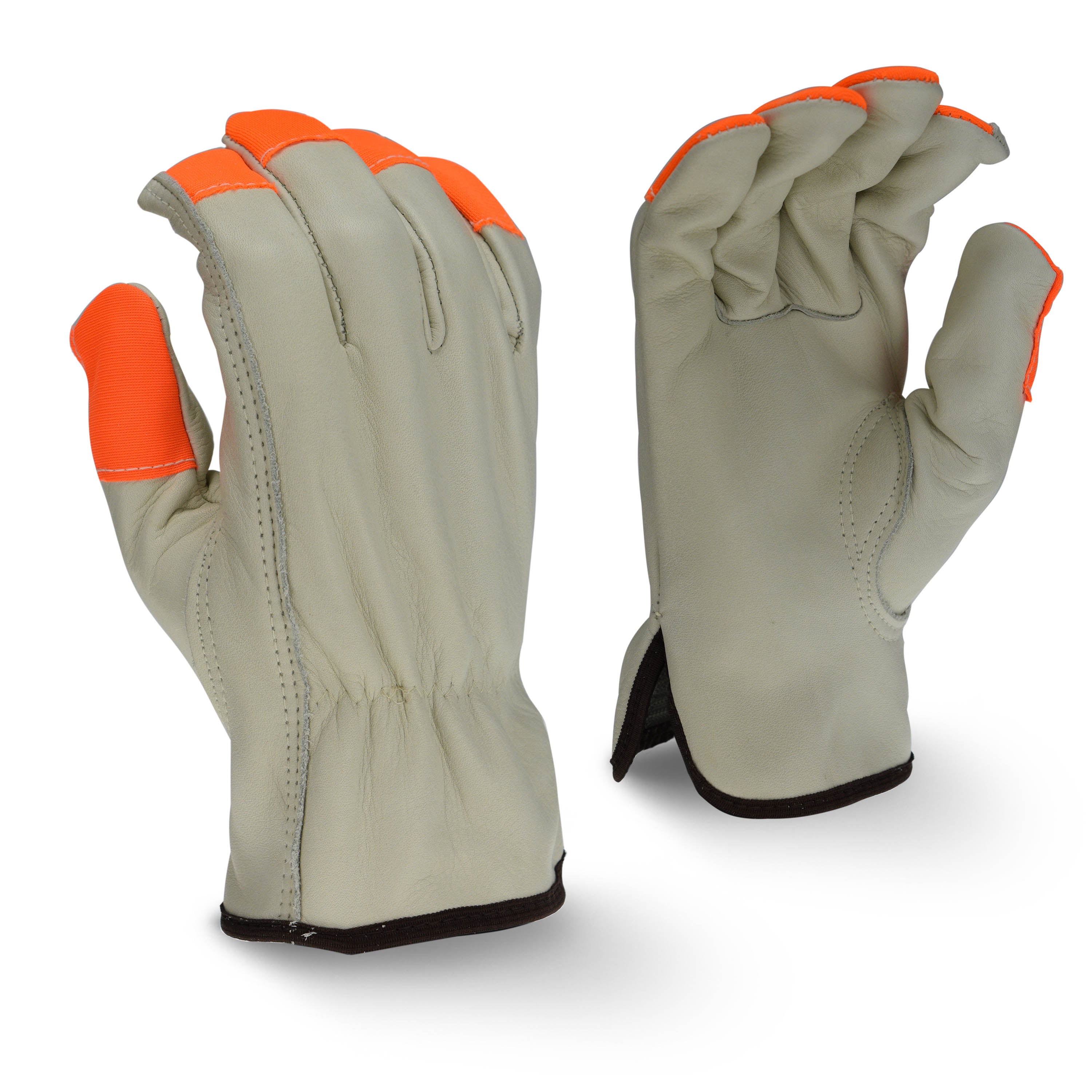 Radians RWG4220H High Visibility Standard Grain Cowhide Leather Driver-eSafety Supplies, Inc