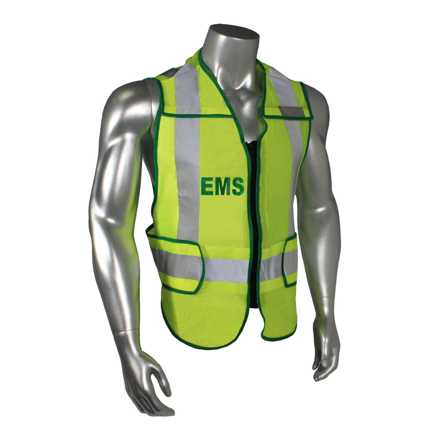 Radwear USA LHV-207DSZR-EMS EMS Safety Vest - EMS-eSafety Supplies, Inc