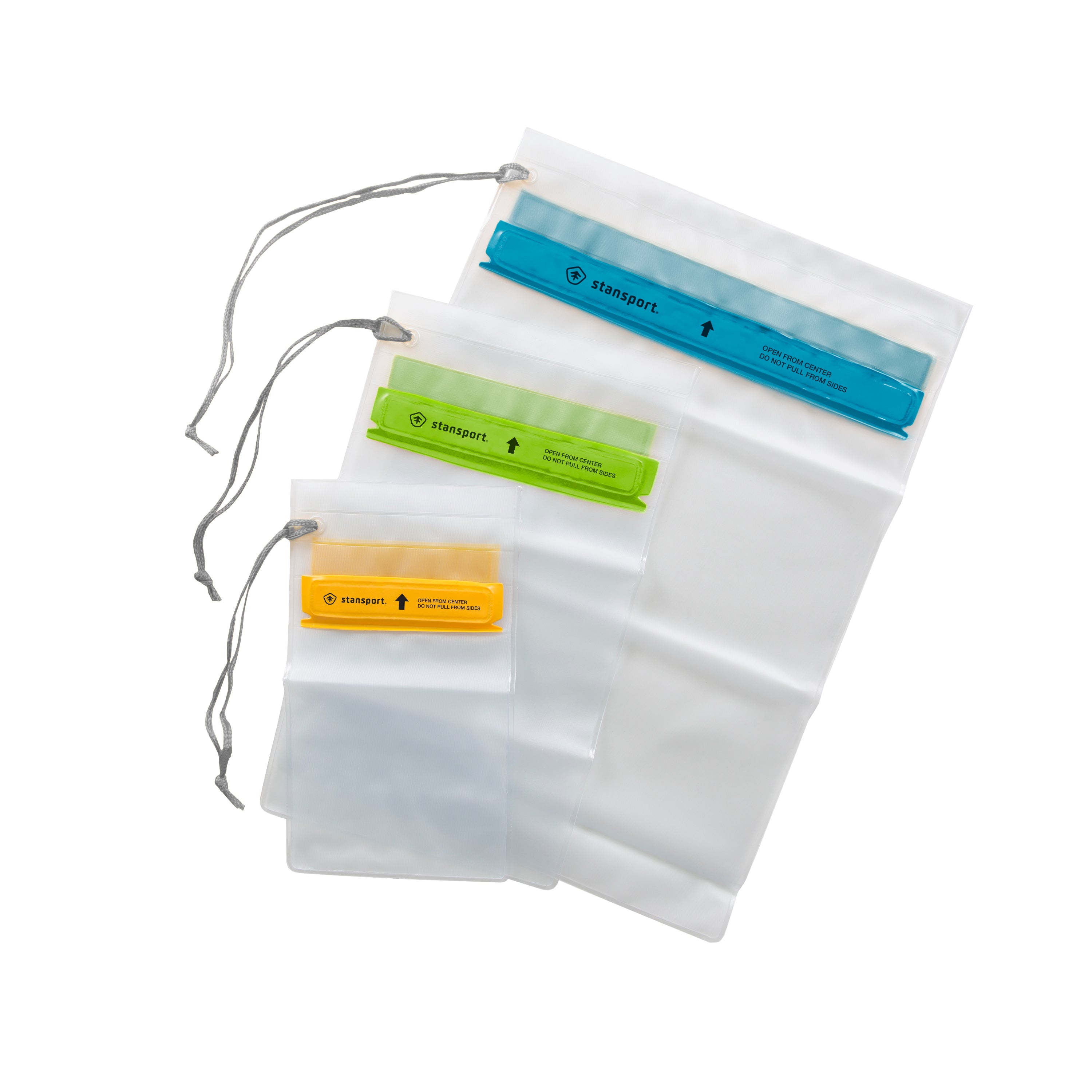 Waterproof Pouches - 3 Pieces Per Set-eSafety Supplies, Inc