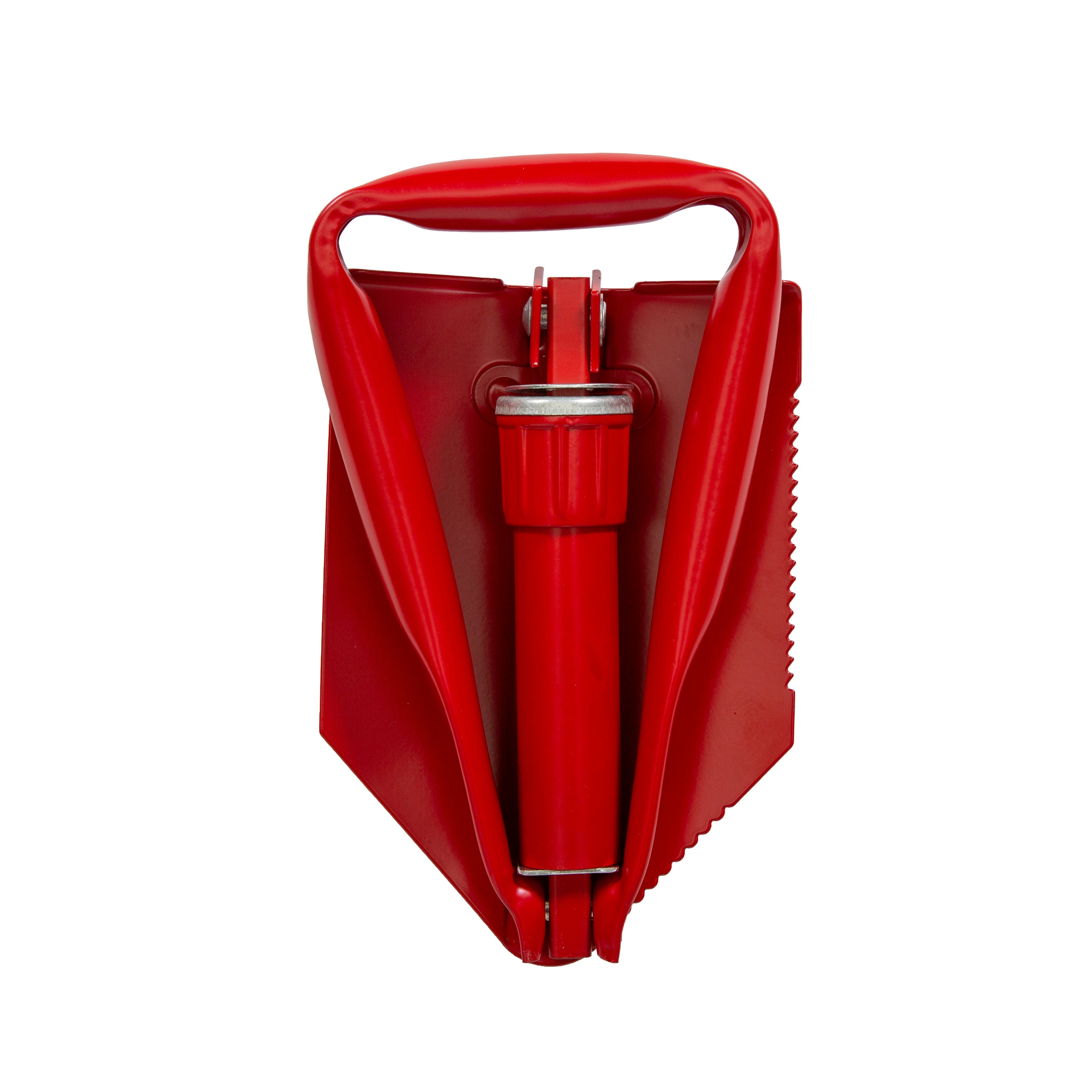 Double Folding Shovel - Red-eSafety Supplies, Inc