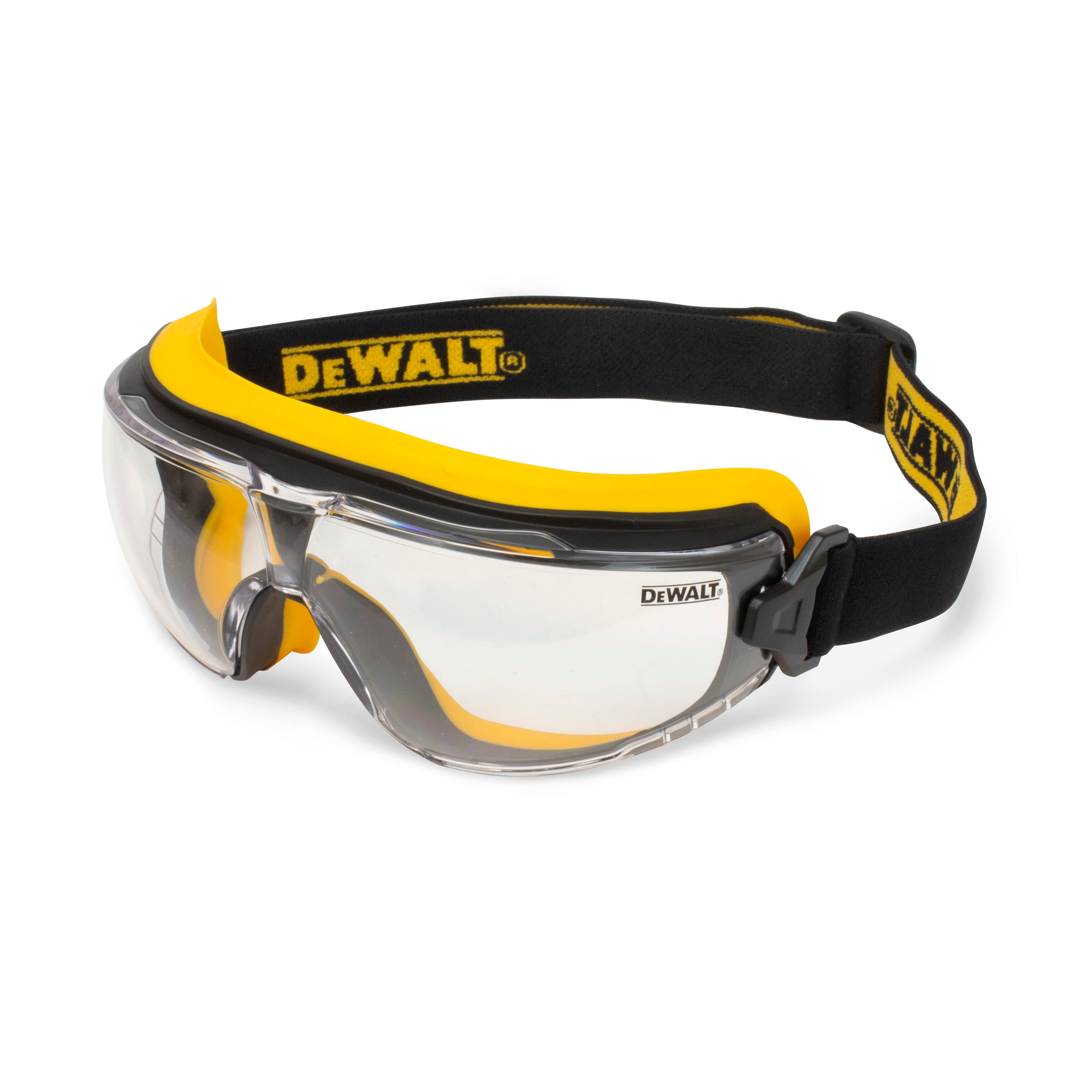 DEWALT DPG84 Insulator™ Protective Eyewear - Black/Yellow Frame - Clear Anti-Fog Lens-eSafety Supplies, Inc