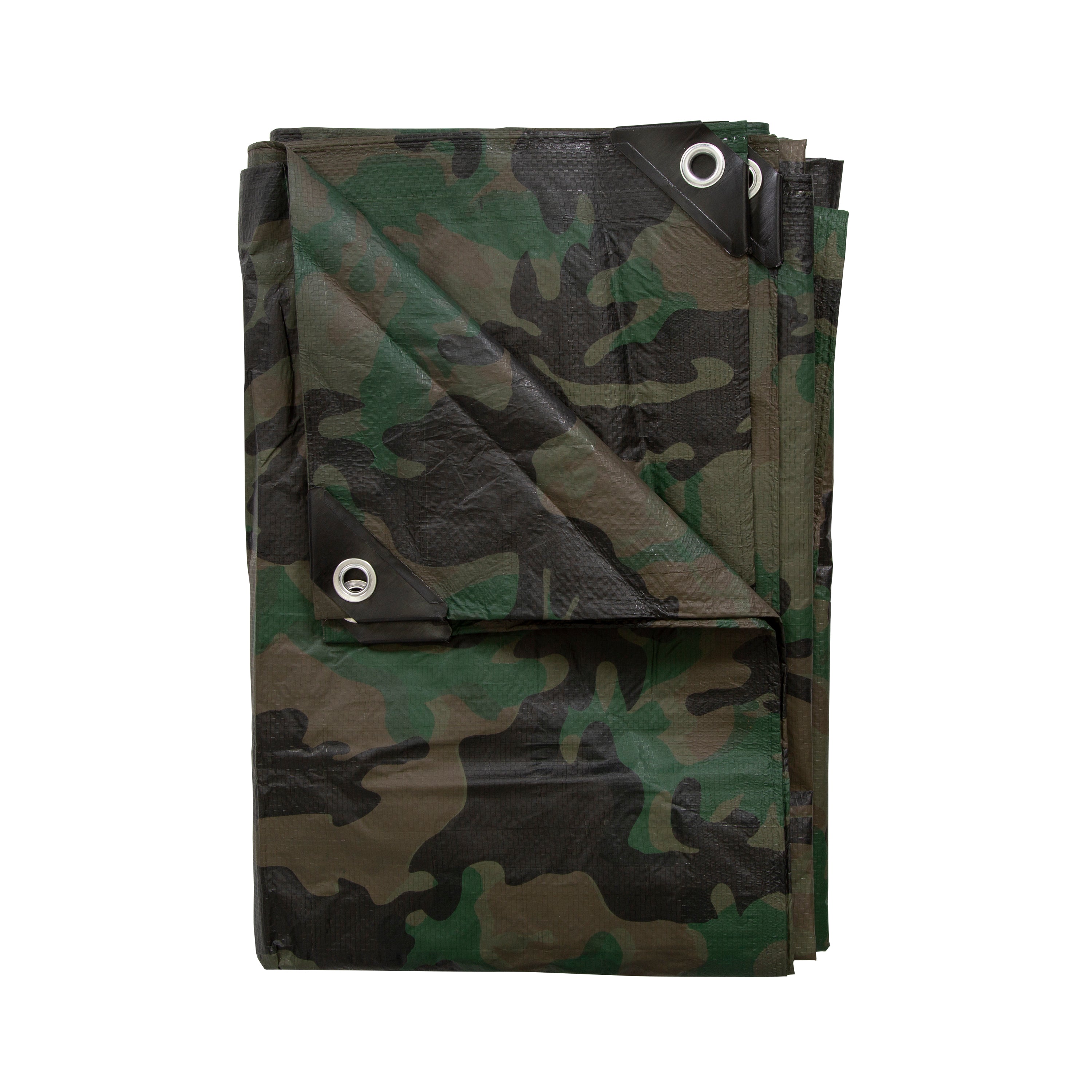 Rip Stop Tarp - 8 Ft X 10 Ft - Woodland Camo-eSafety Supplies, Inc
