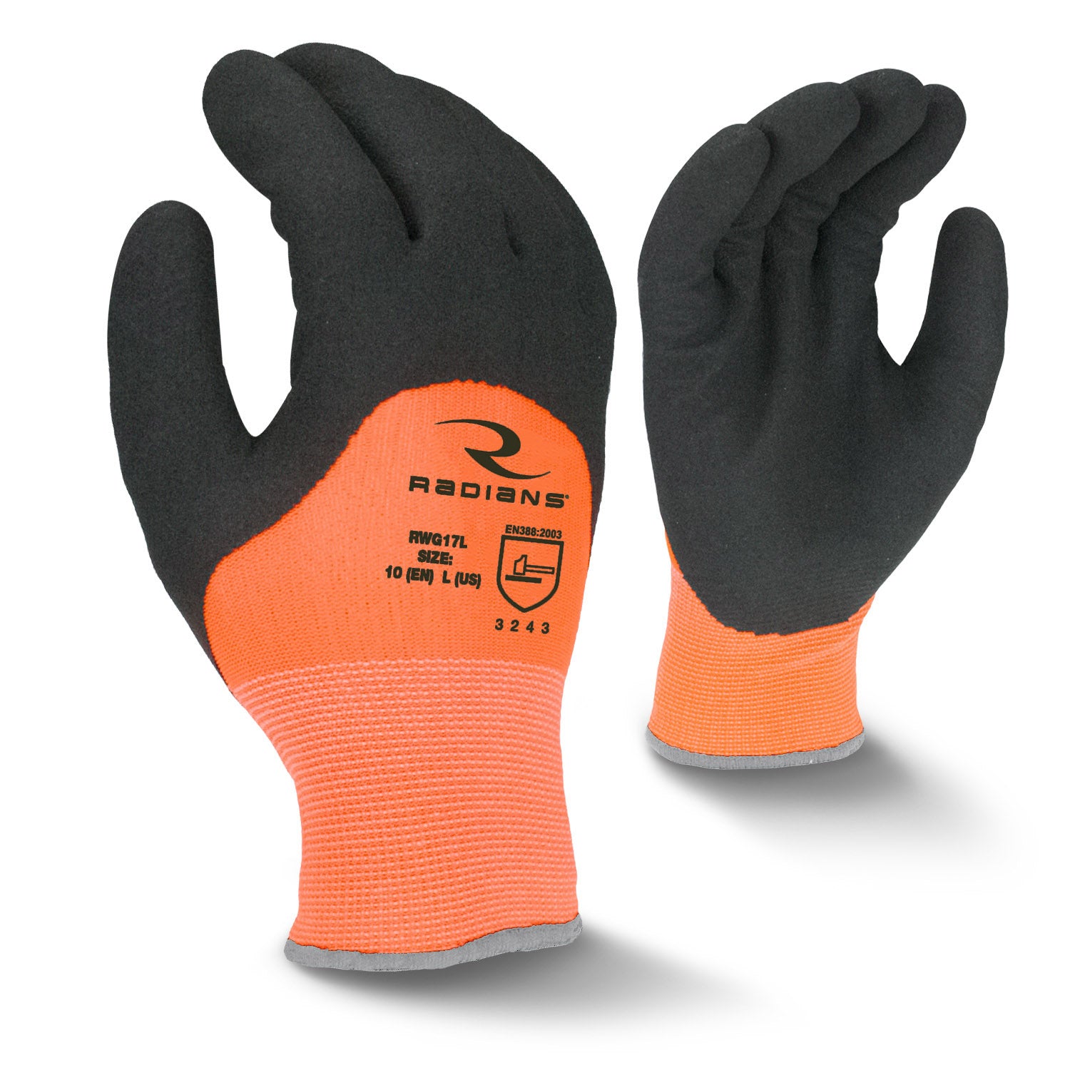 Radians RWG17 Latex Coated Cold Weather Glove-eSafety Supplies, Inc