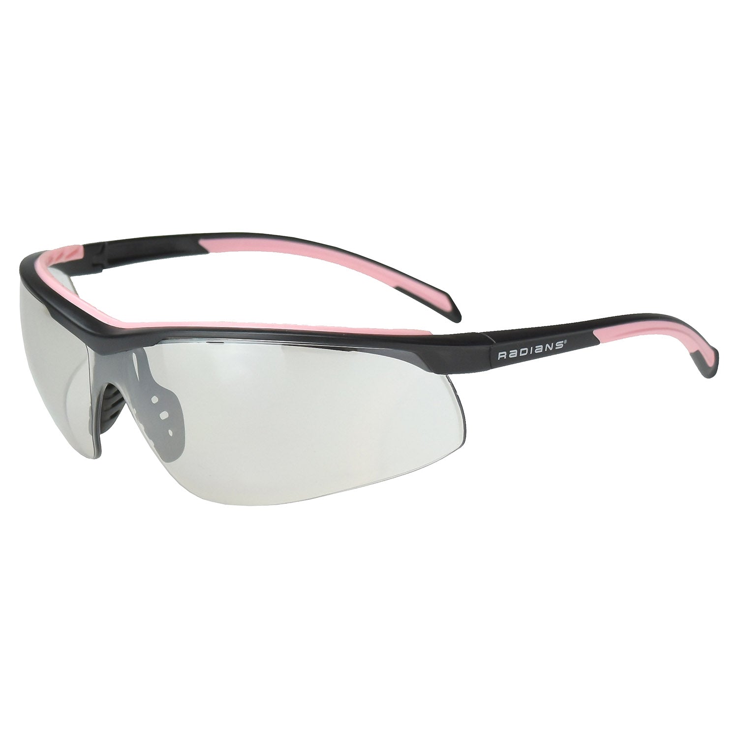 Radians T-71™ Pink Glass - Black/Pink Frame - Clear Lens-eSafety Supplies, Inc