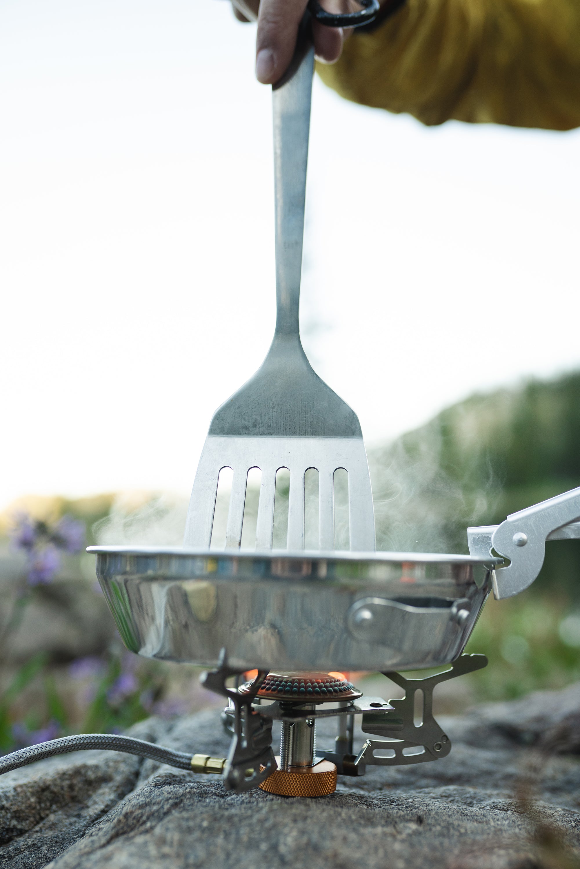 Stainless Steel Bbq Cookng Utensils - Spoon, Fork, Spatula-eSafety Supplies, Inc