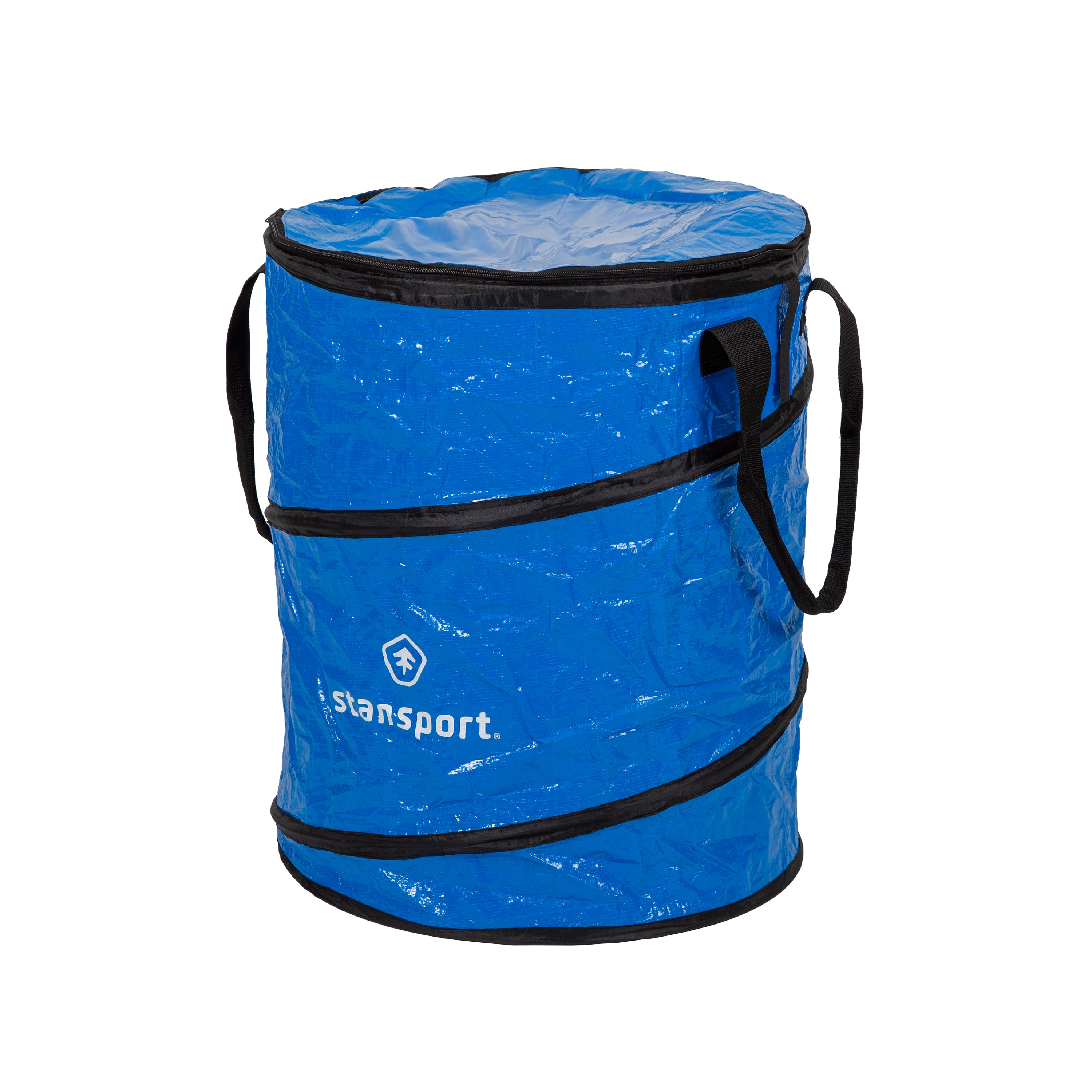 Collapsible Campsite Carry-All/Trash Can - Blue-24 X 19.7In-eSafety Supplies, Inc