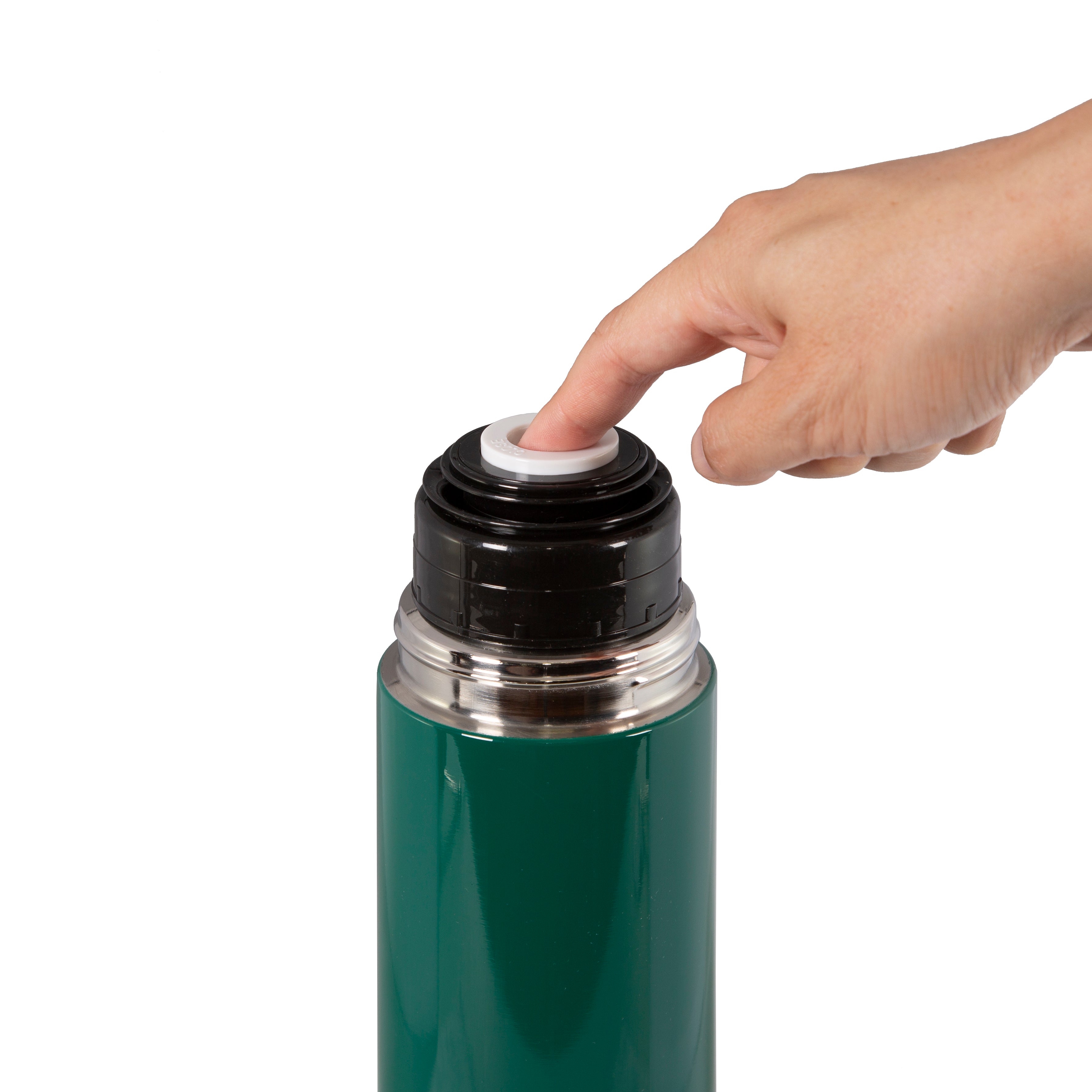 12 Ga Shotshell Thermal Bottle - 25 Oz - Green-eSafety Supplies, Inc